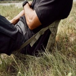 Brandit Foldable Seat Black -Klean Camping Shop 9637 Brandit Foldable Seat ALL1 2