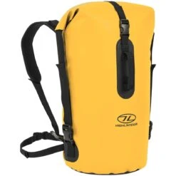 New Release 2 Highlander Troon Drybag 45L Duffle Bag Yellow
