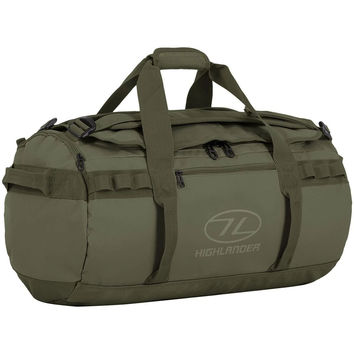 Highlander Storm Kitbag 45L Olive Green 2 Highlander Storm Kitbag 45L Olive Green - Image 2