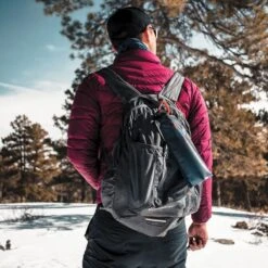 Vapur Wide Mouth Anti-Bottle 1L Eclipse Burgundy -Klean Camping Shop Vapur Wide Mouth Bottle Lifestyle 2 1200x1200 10