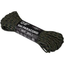 Atwood Rope 100ft 550 Paracord Woodland