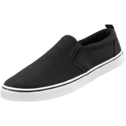 Brandit Southampton Slip-On Sneaker Black/White