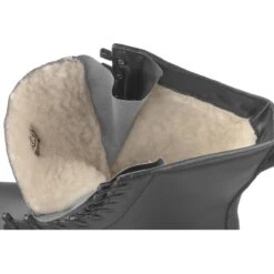 Brandit Combat Para Boots With Faux Fur Black -Klean Camping Shop branditcombatbootswithFauxFurblackALL5