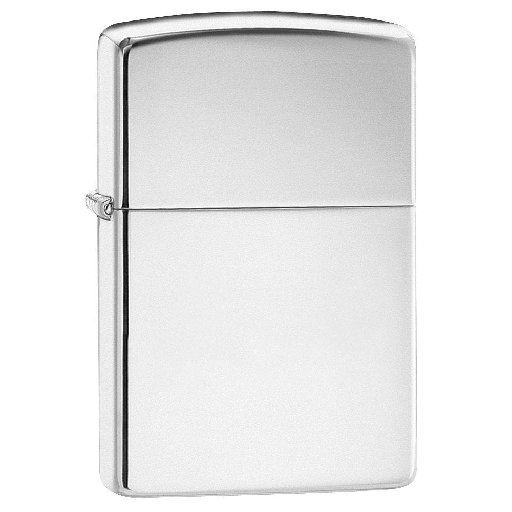 Zippo High Polish Chrome Regular Lighter 1 Zippo High Polish Chrome Regular Lighter