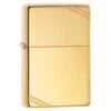 Zippo High Polish Vintage Brass Lighter